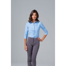 Women´s Stretch-3/4-Sleeve Blouse Effect SOL´S 17010 - Z rękawem 3/4