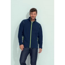 Men´s Micro Fleece Zipped Jacket Nova SOL´S 00586 - Na zamek