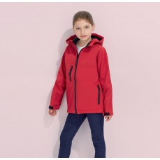 Kurtka Kids Hooded Softshell Replay SOL´S 46603 - Kurtki