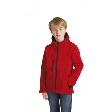 Kurtka Kids Hooded Softshell Replay SOL´S 46603 - Kurtki