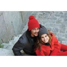 Unisex Pom Pom Beanie Barney SOL´S 01199 - Czapki zimowe