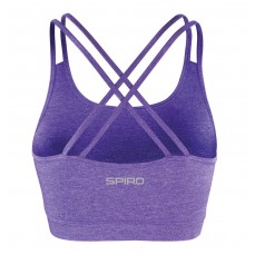 Women´s Fitness Crop Top SPIRO S274F - Damskie koszulki sportowe