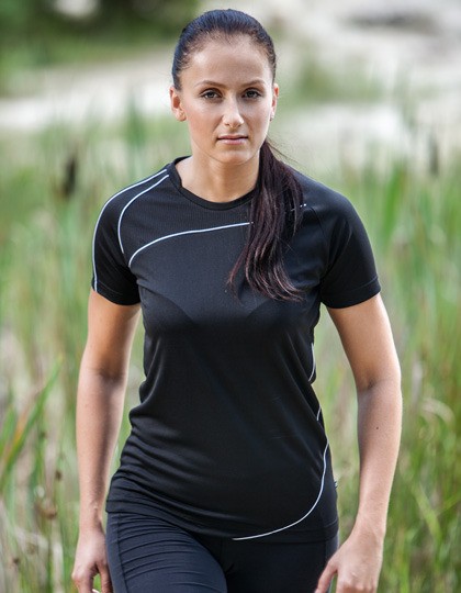 Damski Cool Fashion-T Schwarzwolf outdoor  - Damskie koszulki sportowe