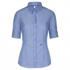 Women´s Blouse Slim Fit Short Sleeve Seidensticker 080614 - Koszule biznesowe