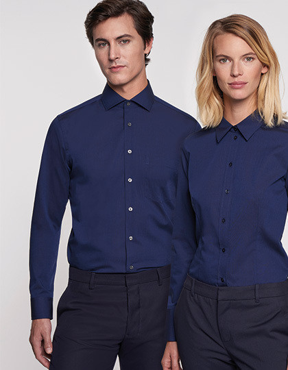 Men Shirt Modern Long Sleeve Seidensticker 116567 - Koszule biznesowe