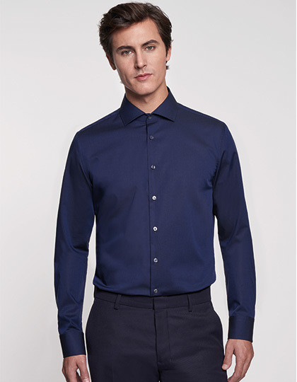 Men Shirt Tailored Long Sleeve Seidensticker 241327 - Koszule biznesowe
