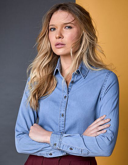 Lucy Denim Shirt So Denim SD045 - Z długim rękawem