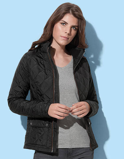 Active Quilted Jacket for women Stedman ST5360 - Wodoodporne
