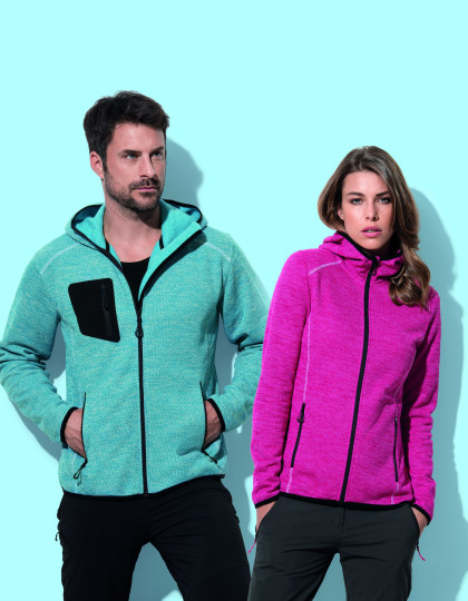Recycled Fleece Jacket Hero Women Stedman® ST5960 - Wodoodporne