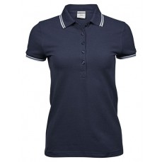 Ladies Luxury Stripe Stretch Polo Tee Jays 1408 - Z krótkim rękawem