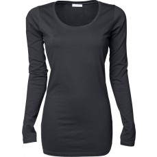 Ladies Stretch Long Sleeve Extra Long Tee Jays 457 - Pozostałe