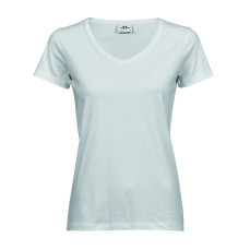 Women´s Luxury V-Neck Tee Tee Jays 5005 - Dekolt w kształcie V