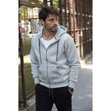 Men´s Fashion Full Zip Hood Tee Jays 5435 - Z kapturem