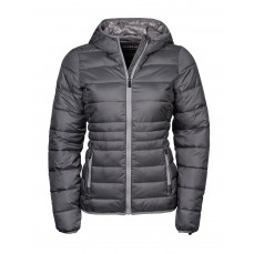 Damska Zepelin Hooded Jacket Tee Jays 9635 - Wodoodporne