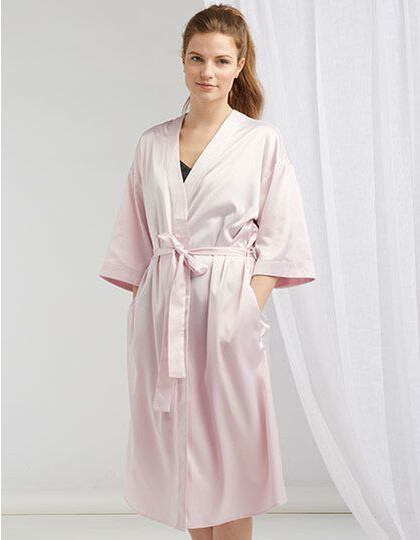 Ladies´ Satin Robe Towel City TC054 - Szlafroki