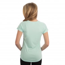 Ladies Solar Performance Short Sleeve T-Shirt Vapor Apparel M150 - Okrągły dekolt
