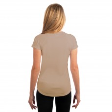 Ladies Solar Performance Short Sleeve T-Shirt Vapor Apparel M150 - Okrągły dekolt