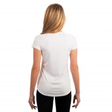 Ladies Solar Performance Short Sleeve T-Shirt Vapor Apparel M150 - Okrągły dekolt