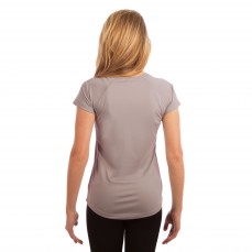 Ladies Solar Performance Short Sleeve T-Shirt Vapor Apparel M150 - Okrągły dekolt