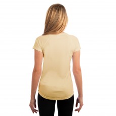 Ladies Solar Performance Short Sleeve T-Shirt Vapor Apparel M150 - Okrągły dekolt