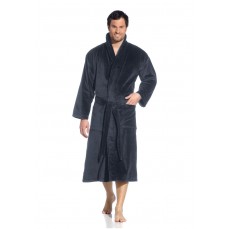 Velour Bathrobe Feeling With Shawl collar Vossen Feeling - Szlafroki