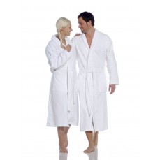 Velour Bathrobe Feeling With Shawl collar Vossen Feeling - Szlafroki