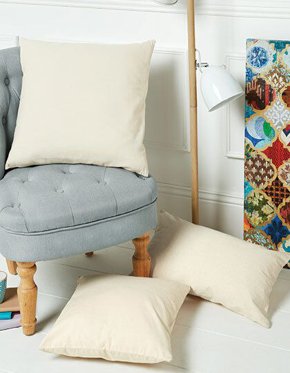 Fairtrade Cotton Canvas Cushion Cover Westford Mill W350 - Poduszki