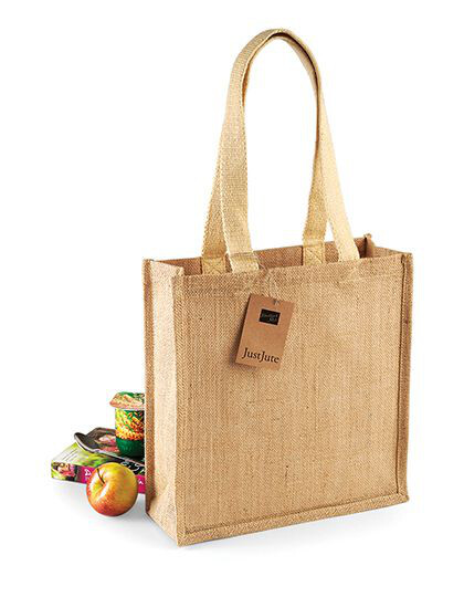 Jute Compact Shopper Westford Mill W406 - Torby na zakupy