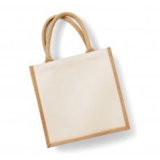 Printers Midi Jute Bag Westford Mill W421 - Torby na zakupy