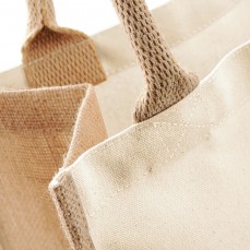 Printers Midi Jute Bag Westford Mill W421 - Torby na zakupy