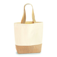 Jute Base Canvas Shopper Westford Mill W450 - Torby na zakupy