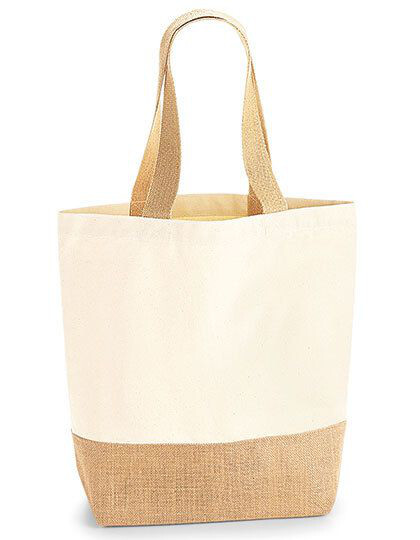 Jute Base Canvas Shopper Westford Mill W450 - Torby na zakupy