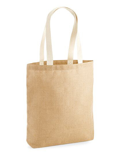 Unlaminated Jute Bag Westford Mill W455 - Torby na zakupy