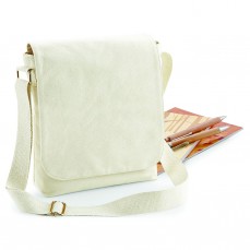 Fairtrade Cotton Canvas Midi Messenger Westford Mill W462 - Torby na ramię