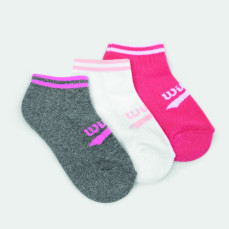 Girls Trainer Socks (3er Pack) Wilson S7012577 - Skarpety