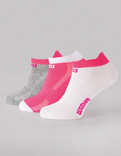 Ladies Training low Socks (3er Pack) Wilson S7008971 - Skarpety