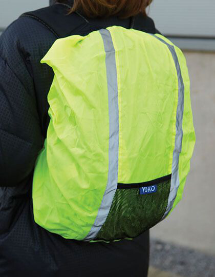 Hi-Vis Waterproof Backpack Cover YOKO HVW068 - Plecaki