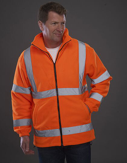 Hi-Vis Fleece Jacket YOKO HVK08 - Bluzy