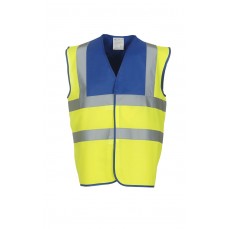 Hi-Vis 2 Bands & Braces Waistcoat YOKO HVW100 - Kamizelki