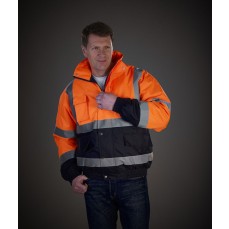 Hi-Vis Two-Tone Bomber Jacket YOKO HVP218 - Kurtki