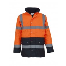 Hi-Vis Two-Tone Motorway Jacket YOKO HVP302 - Kurtki