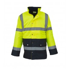 Hi-Vis Two-Tone Motorway Jacket YOKO HVP302 - Kurtki