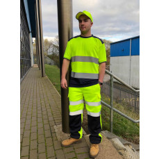 Hi-Vis Two-Tone T-Shirt YOKO HVJ400 - Koszulki