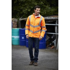 Hi-Vis Kensington Jacket With Fleece Lining YOKO HVW706 - Kurtki