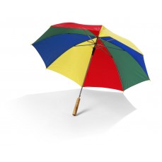 Automatic Umbrella With Wooden Handle   - Parasole standardowe