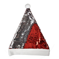 Christmas Hat with Sequins printwear 4007 - Czapki