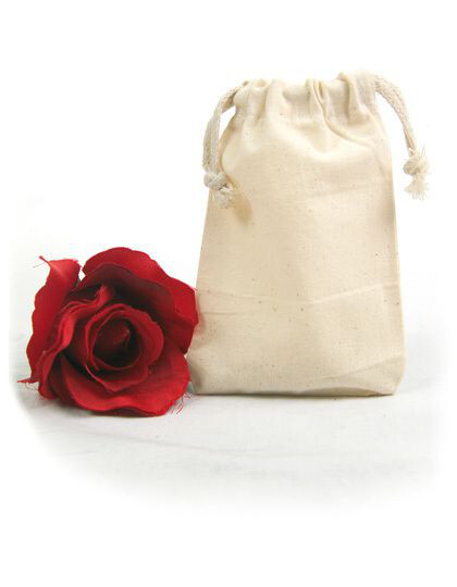 Drawstring Bag, Small, 10 x 14 cm printwear  - Torby bawełniane