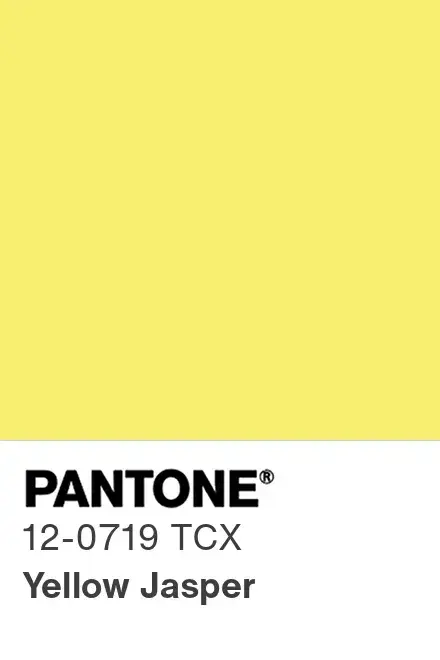 Pantone Yellow Jasper