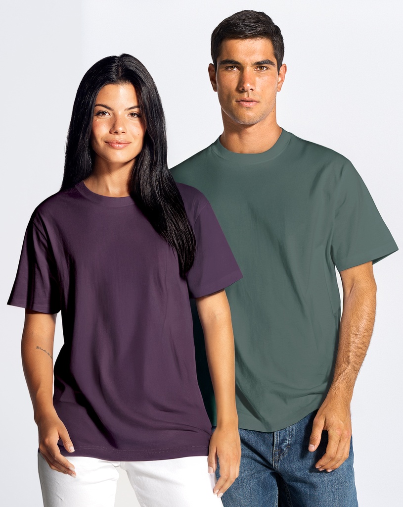 T-shirt kroju OVERSIZE - Teal