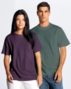 T-shirt kroju OVERSIZE - Teal